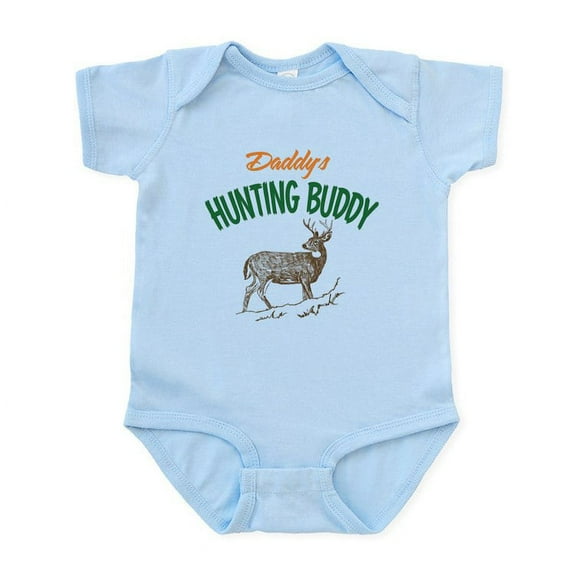 CafePress - Daddy's Hunting Buddy Infant Bodysuit - Baby Light Bodysuit, Size Newborn - 24 Months