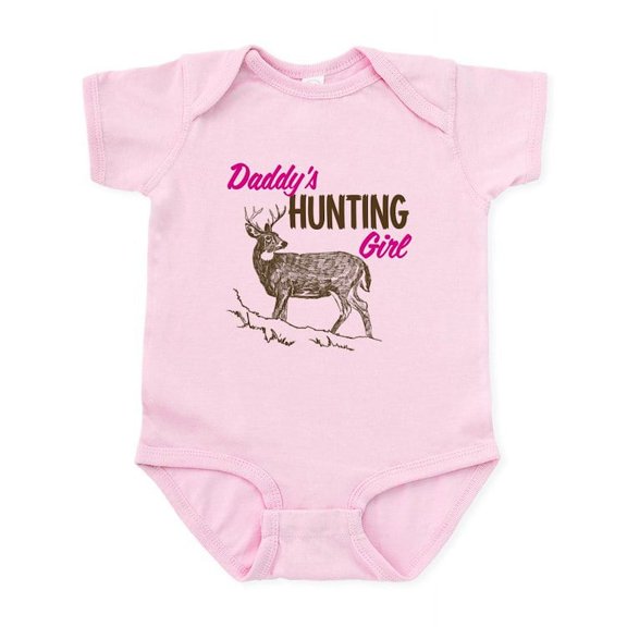 CafePress - Daddy's Hunting Girl Infant Bodysuit - Baby Light Bodysuit, Size Newborn - 24 Months