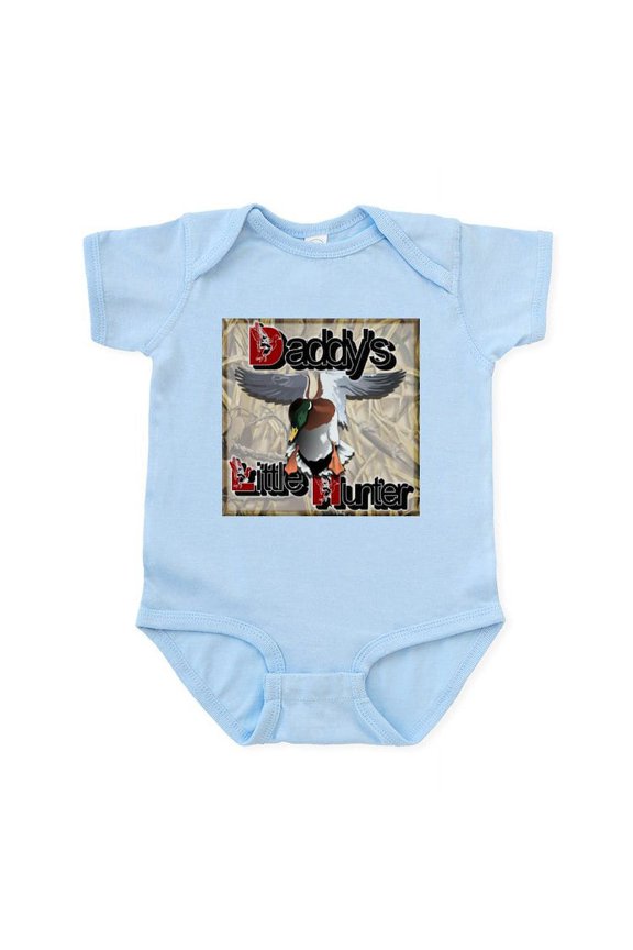 - Daddy's Lil' Hunter III Infant Bodysuit - Baby Light Bodysuit, Size Newborn - 24 Months