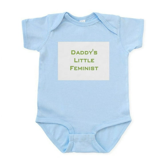 CafePress - Daddy's Little Feminist Infant Bodysuit - Baby Light Bodysuit, Size Newborn - 24 Months