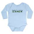 thumbnail image 1 of CafePress - Daddy's Little Gamer Body Suit - Long Sleeve Cotton Baby Bodysuit, 1 of 4