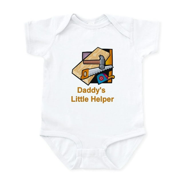 CafePress Daddy's Little Helper (Carpenter) Infant Creeper Baby