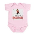 thumbnail image 1 of CafePress - Daddy's Little Hockey Girl Baby Infant Bodysuit - Baby Light Bodysuit, Size Newborn - 24 Months, 1 of 4