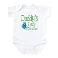 thumbnail image 1 of CafePress - Daddy's Little Monster Body Suit - Baby Light Bodysuit, Size Newborn - 24 Months, 1 of 4
