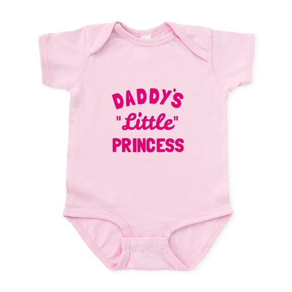 CafePress - Daddy's Little Princess Body Suit - Baby Light Bodysuit, Size Newborn - 24 Months
