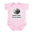thumbnail image 1 of CafePress - Daddy's Little Soccer Player! Infant Bodysuit - Baby Light Bodysuit, Size Newborn - 24 Months, 1 of 4