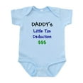 thumbnail image 1 of CafePress - Daddy's Little Tax Deduction Infant Bodysuit - Baby Light Bodysuit, Size Newborn - 24 Months, 1 of 4