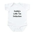 thumbnail image 1 of CafePress - Daddy's Little Tax Deduction Infant Bodysuit - Baby Light Bodysuit, Size Newborn - 24 Months, 1 of 4