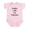 thumbnail image 1 of CafePress - Daddy's Little Tax Deduction Infant Bodysuit - Baby Light Bodysuit, Size Newborn - 24 Months, 1 of 4