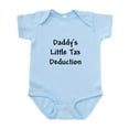 thumbnail image 1 of CafePress - Daddy's Little Tax Deduction Infant Bodysuit - Baby Light Bodysuit, Size Newborn - 24 Months, 1 of 4