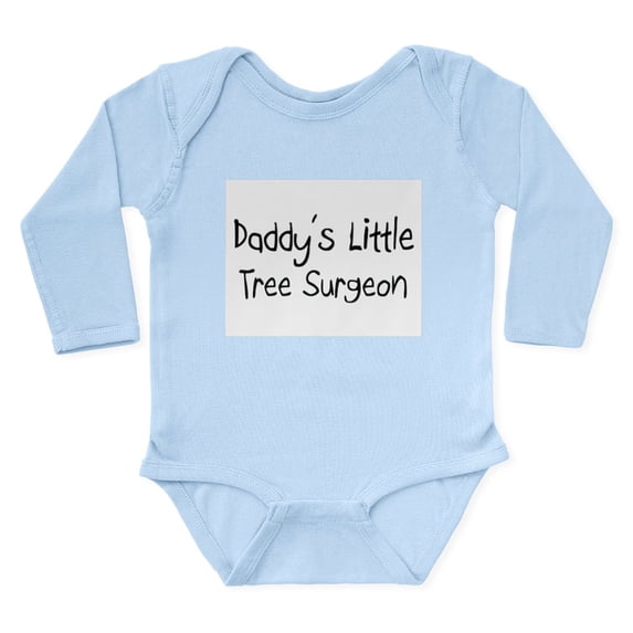 CafePress - Daddy's Little Tree Surgeon Body Suit - Long Sleeve Cotton Baby Bodysuit