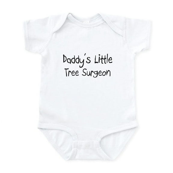 CafePress - Daddy's Little Tree Surgeon Infant Bodysuit - Baby Light Bodysuit, Size Newborn - 24 Months
