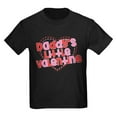 thumbnail image 1 of CafePress - Daddy's Little Valentine Kids Dark T Shirt - Dark T-Shirt Kids XS-XL, 1 of 4