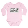 thumbnail image 1 of CafePress - Daddy's Running Buddy Long Sleeve Infant Bodysuit - Long Sleeve Cotton Baby Bodysuit, 1 of 4