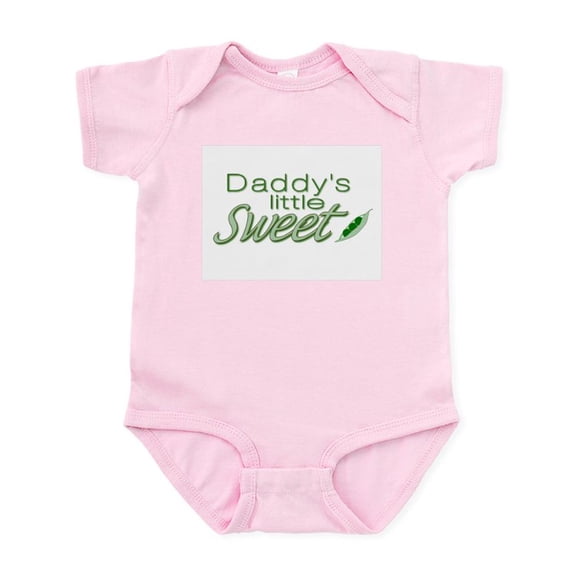 CafePress - Daddy's Sweet Pea Infant Bodysuit - Baby Light Bodysuit, Size Newborn - 24 Months
