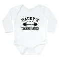 thumbnail image 1 of CafePress - Daddy's Training Partner Body Suit - Long Sleeve Cotton Baby Bodysuit, 1 of 4