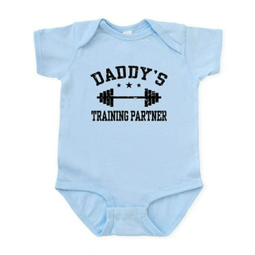 CafePress - Daddy's Training Partner Infant Bodysuit - Baby Light Bodysuit, Size Newborn - 24 Months