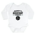 thumbnail image 1 of CafePress - Daddys Assistant Volleyball Coach Body Suit - Long Sleeve Cotton Baby Bodysuit, 1 of 4