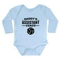 thumbnail image 1 of CafePress - Daddys Assistant Volleyball Coach Body Suit - Long Sleeve Cotton Baby Bodysuit, 1 of 4