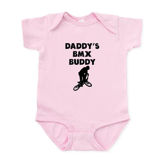CafePress - Daddys BMX Buddy Body Suit - Baby Light Bodysuit, Size Newborn - 24 Months
