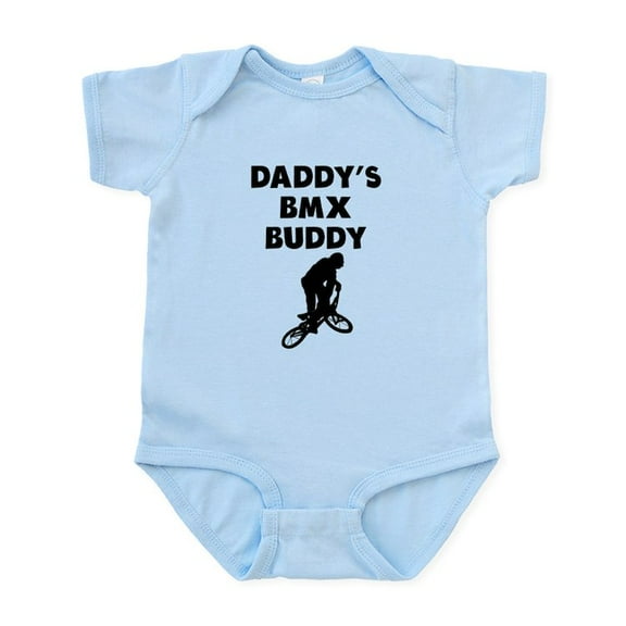 CafePress - Daddys BMX Buddy Body Suit - Baby Light Bodysuit, Size Newborn - 24 Months