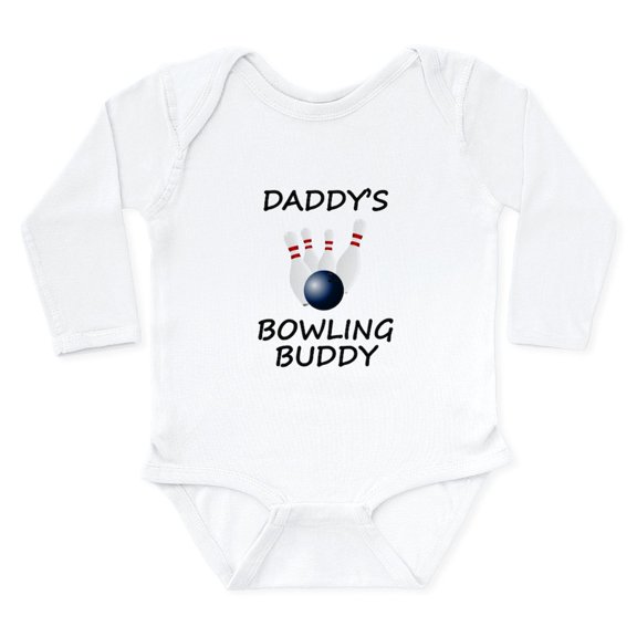 CafePress - Daddys Bowling Buddy Body Suit - Long Sleeve Infant Bodysuit