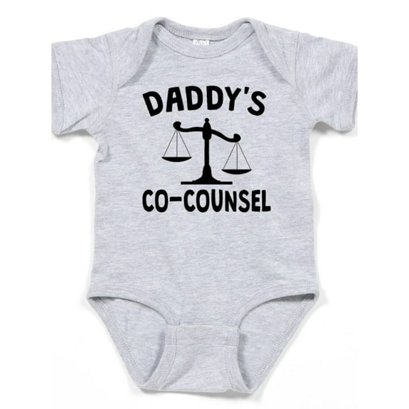 CafePress - Daddys Co Counsel Body Suit - Cute Infant Bodysuit Baby Romper