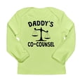 thumbnail image 1 of CafePress - Daddys Co Counsel Long Sleeve T Shirt - Long Sleeve Infant T-Shirt, 1 of 2