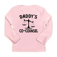 thumbnail image 1 of CafePress - Daddys Co Counsel Long Sleeve T Shirt - Long Sleeve Infant T-Shirt, 1 of 2