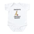 thumbnail image 1 of CafePress - Daddys Cricket Buddy Body Suit - Baby Light Bodysuit, Size Newborn - 24 Months, 1 of 4