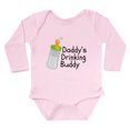 thumbnail image 1 of CafePress - Daddys Drinking Buddy Body Suit - Long Sleeve Infant Bodysuit, 1 of 4