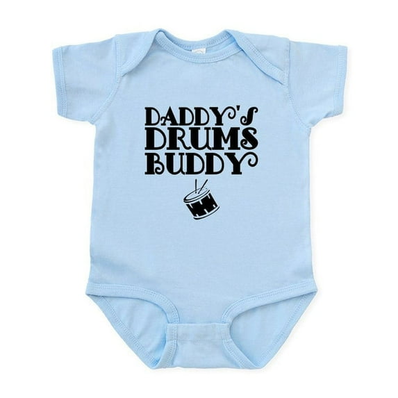 CafePress - Daddys Drums Buddy Body Suit - Baby Light Bodysuit, Size Newborn - 24 Months