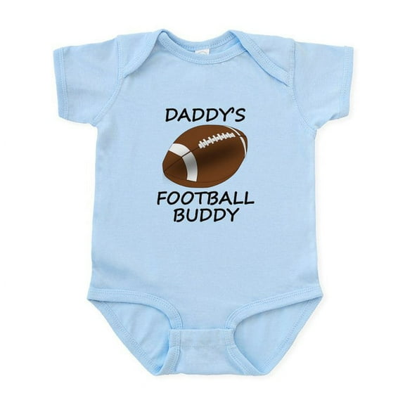 CafePress - Daddys Football Buddy Body Suit - Baby Light Bodysuit