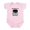 thumbnail image 1 of CafePress - Daddys Hockey Buddy Body Suit - Baby Light Bodysuit, Size Newborn - 24 Months, 1 of 4