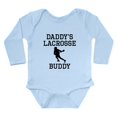 thumbnail image 1 of CafePress - Daddys Lacrosse Buddy Body Suit - Long Sleeve Cotton Baby Bodysuit, 1 of 4