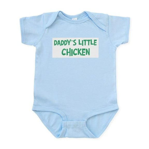 CafePress - Daddys Little Chicken Infant Bodysuit - Baby Light Bodysuit, Size Newborn - 24 Months