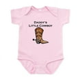 thumbnail image 1 of CafePress - Daddys Little Cowboy Body Suit - Baby Light Bodysuit, Size Newborn - 24 Months, 1 of 4