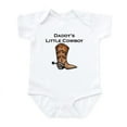thumbnail image 1 of CafePress - Daddys Little Cowboy Body Suit - Baby Light Bodysuit, Size Newborn - 24 Months, 1 of 4