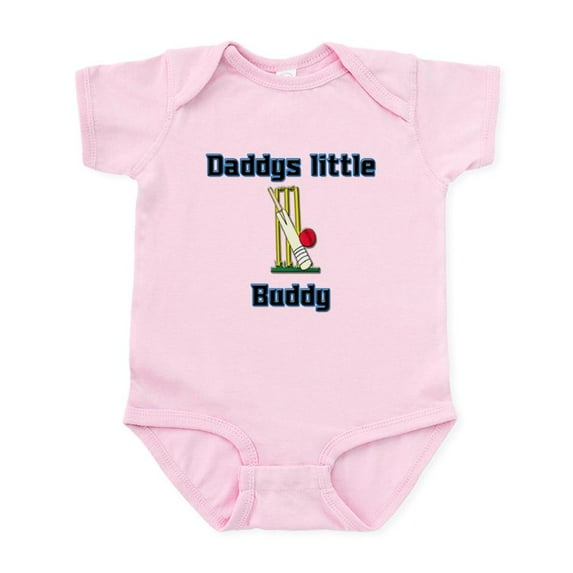 CafePress - Daddys Little Cricket Buddy. - Baby Light Bodysuit, Size Newborn - 24 Months