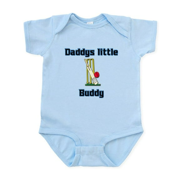CafePress - Daddys Little Cricket Buddy. - Baby Light Bodysuit, Size Newborn - 24 Months