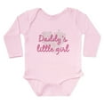 thumbnail image 1 of CafePress - Daddys Little Girl Body Suit - Long Sleeve Cotton Baby Bodysuit, 1 of 4