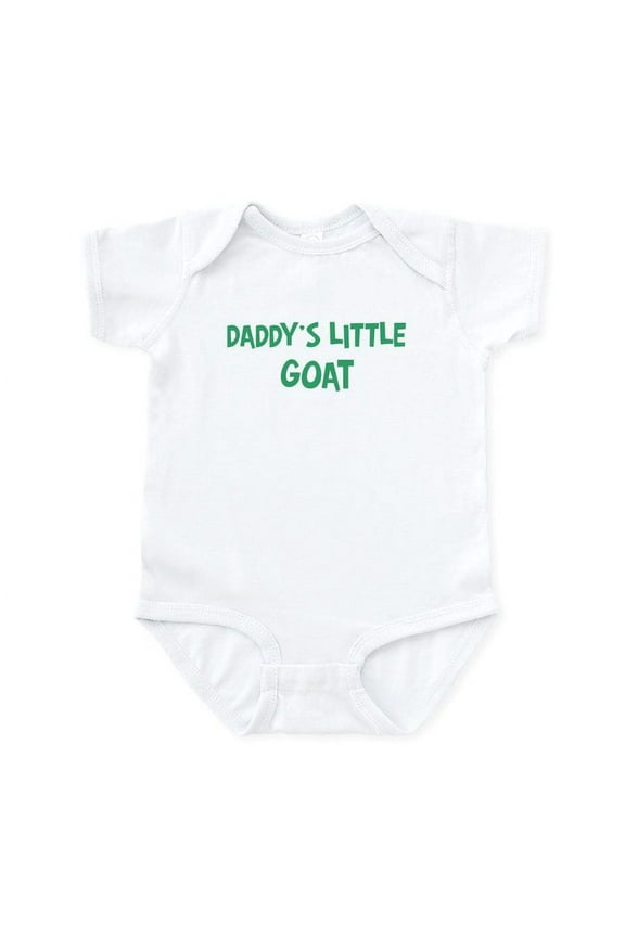 - Daddys Little Goat Infant Bodysuit - Baby Light Bodysuit, Size Newborn - 24 Months