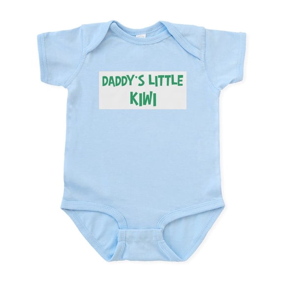 CafePress - Daddys Little Kiwi Infant Bodysuit - Baby Light Bodysuit, Size Newborn - 24 Months