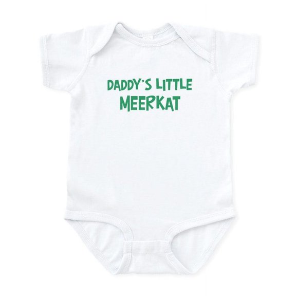 CafePress - Daddys Little Meerkat Infant Bodysuit - Baby Light Bodysuit, Size Newborn - 24 Months