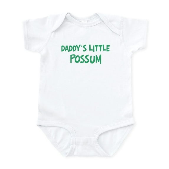 CafePress - Daddys Little Possum Infant Bodysuit - Baby Light Bodysuit, Size Newborn - 24 Months