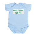 thumbnail image 1 of CafePress - Daddys Little Turtle Infant Bodysuit - Baby Light Bodysuit, Size Newborn - 24 Months, 1 of 4