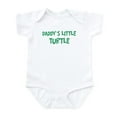 thumbnail image 1 of CafePress - Daddys Little Turtle Infant Bodysuit - Baby Light Bodysuit, Size Newborn - 24 Months, 1 of 4