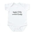 thumbnail image 1 of CafePress - Daddys Little Workout Buddy Body Suit - Baby Light Bodysuit, Size Newborn - 24 Months, 1 of 4