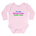 thumbnail image 1 of CafePress - Daddys Lucky Body Suit - Long Sleeve Cotton Baby Bodysuit, 1 of 4