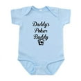 thumbnail image 1 of CafePress - Daddys Poker Buddy Body Suit - Baby Light Bodysuit, Size Newborn - 24 Months, 1 of 4